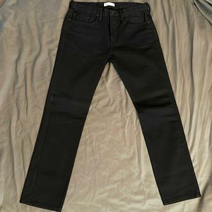 Black Gap slim cut jeans. 33x32. EUC